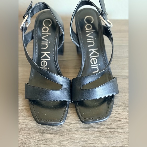 Calvin Klein Shoes - Calvin Klein Black Strappy Sandals